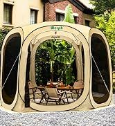 Werph Pop Up Canopy, Portable Canopy Tent with Mesh Mosquito Net, Screen House Room Camping Canop...