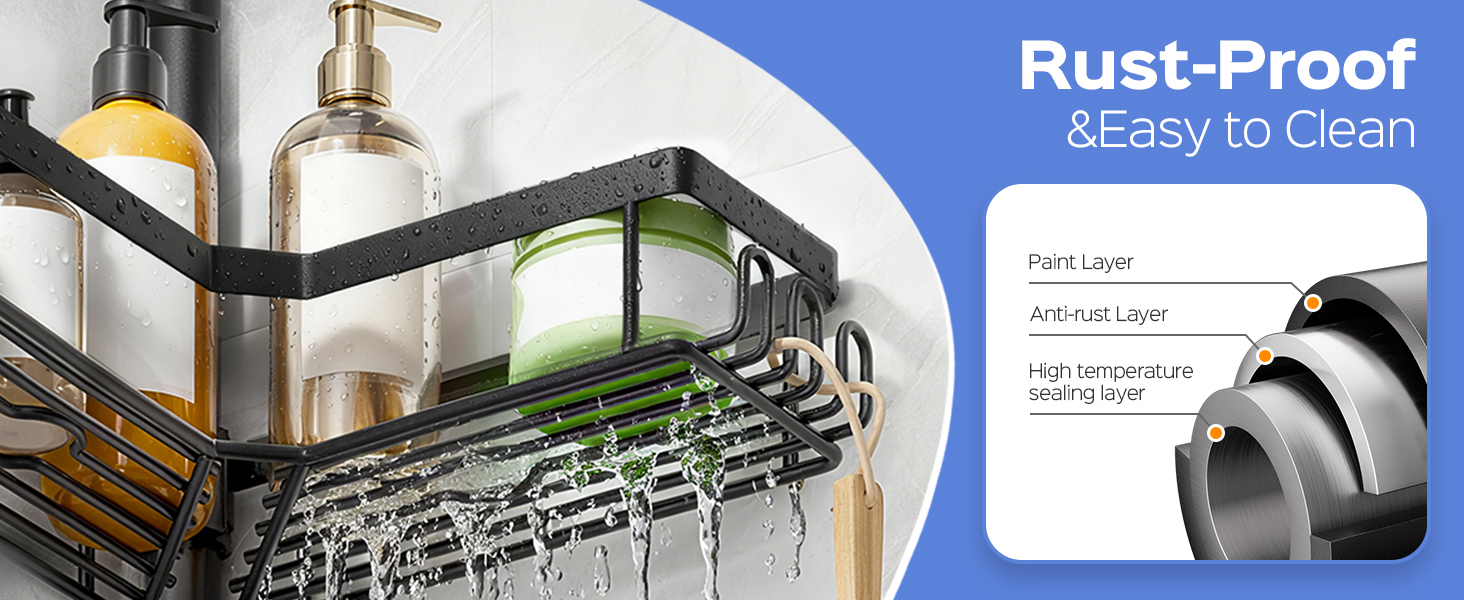corner shower caddy