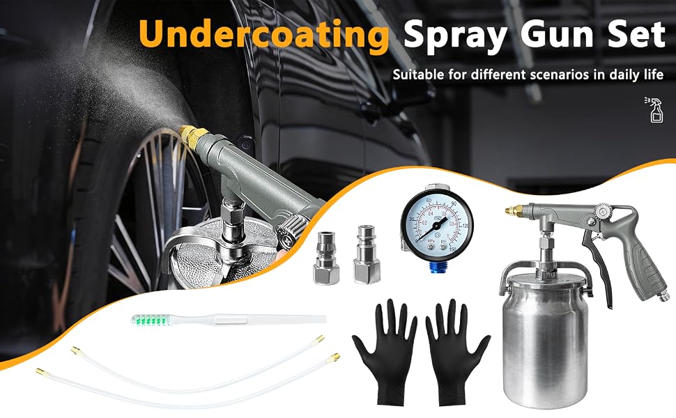 undercoating gun undercoating spray gun fluid film spray gun