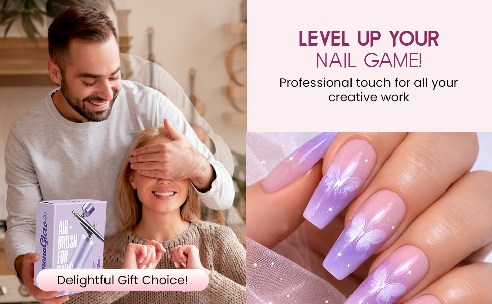 Banana Glow's amazing airbrush for nails gift