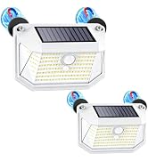 LUHLEE 178LED Magnetic Solar Lights Outdoor, RV Solar Lights Motion Sensor | 800LM RV Exterior Li...