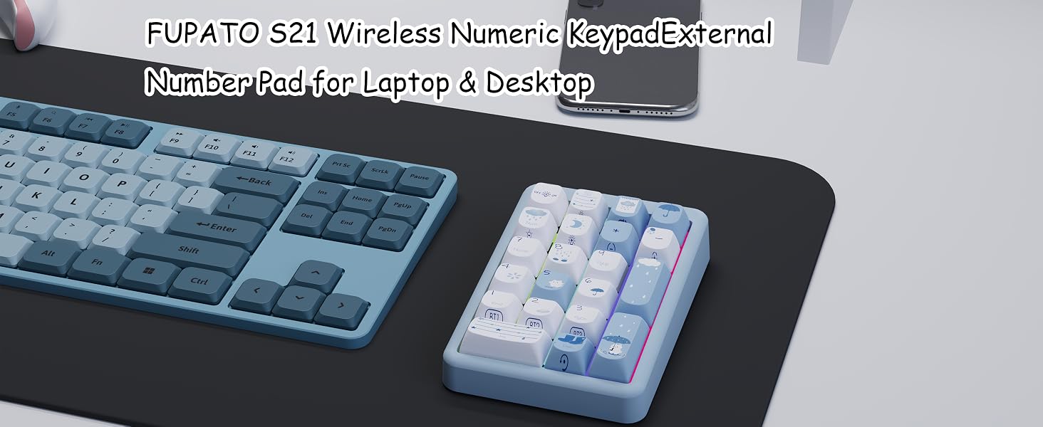 FOPATO S21 WIreless Numeric Keypad