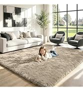 6x9 Area Rugs for Living Room, Bedroom, Ultra Soft Fluffy Shag Rug, Non-Slip & Non-Shedding, Fuzz...