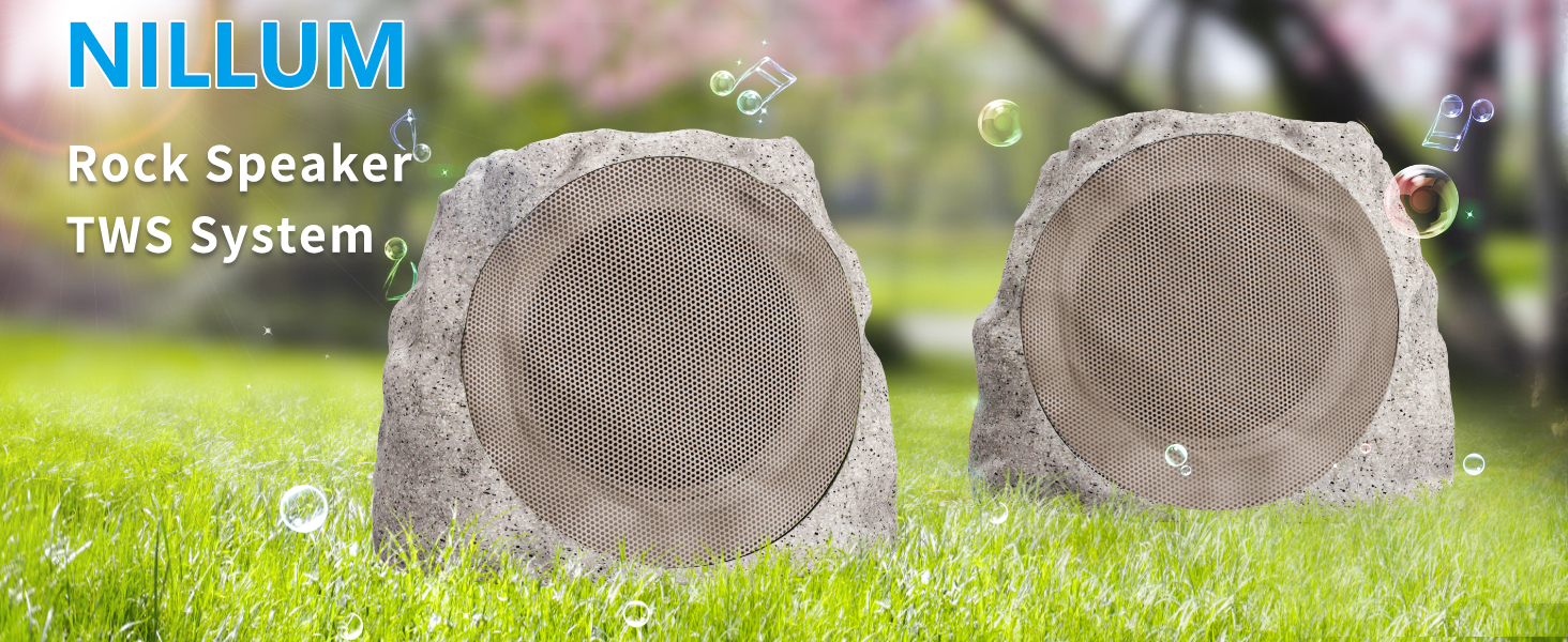 outdoor rock speakers