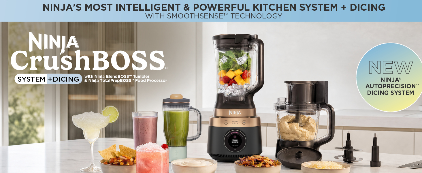 Ninja CrushBOSS System + Dicing