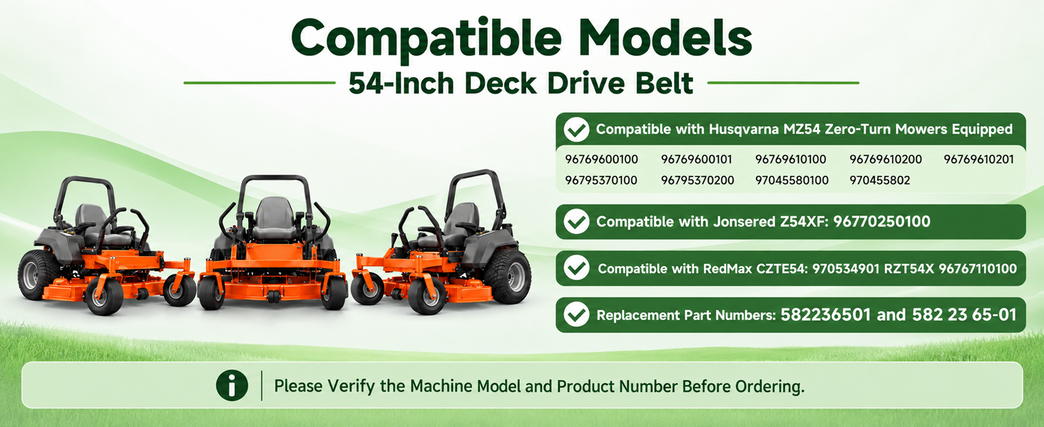 Mower Deck Belt