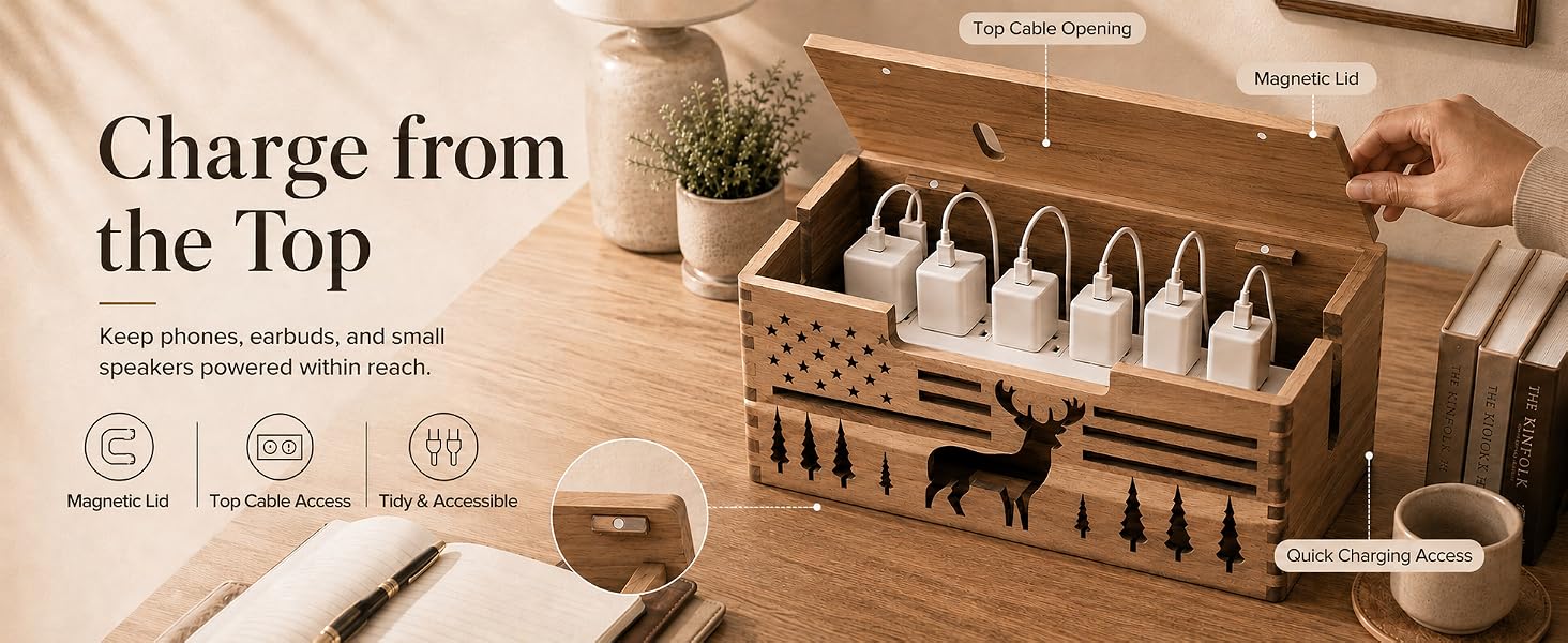 cable organizer box wooden storage box cable organizers for cords cord organizer box cable box