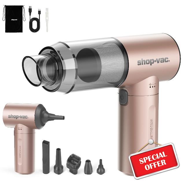 Shop-Vac S4 16000Pa Mini Handheld Car Vacuum Cleaner Cordless