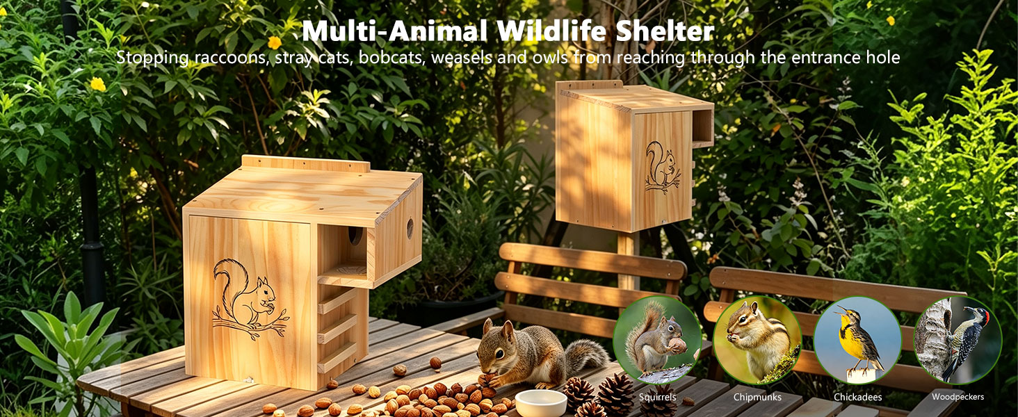 squirrel boxes for outside