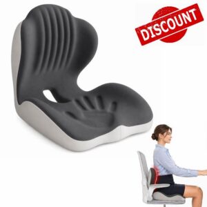 Ergonomic Seat Cushion with Lumbar Support