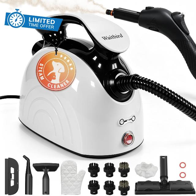 Waitbird 4.5 Bar 300°F Steam Cleaner for Bathroom