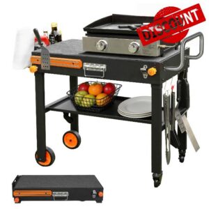 Folding Grill Table for Blackstone 17" & 22" Griddle