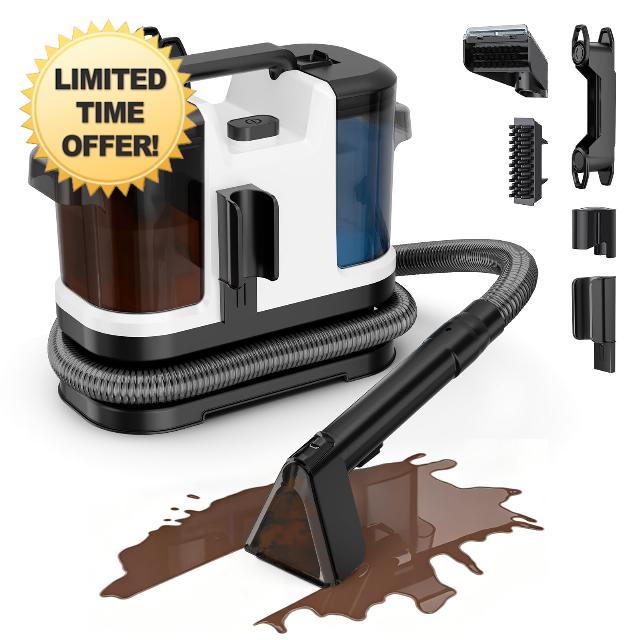 Portable Carpet & Upholstery Cleaner Machine