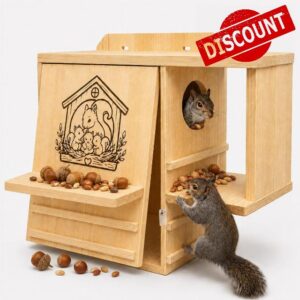 Extra Large Outdoor Squirrel House