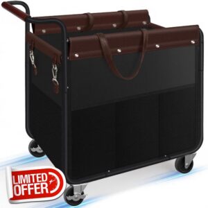 Kayfia 180L Rolling Laundry Hamper