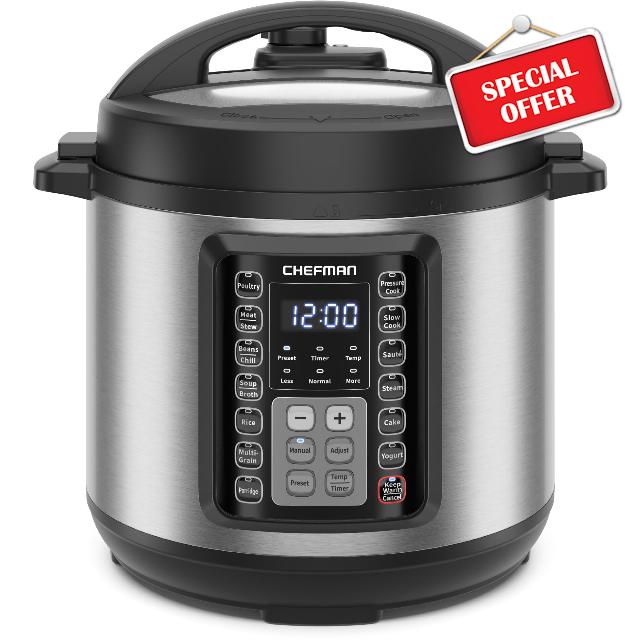 Chefman 13-in-1 Electric Pressure Cooker