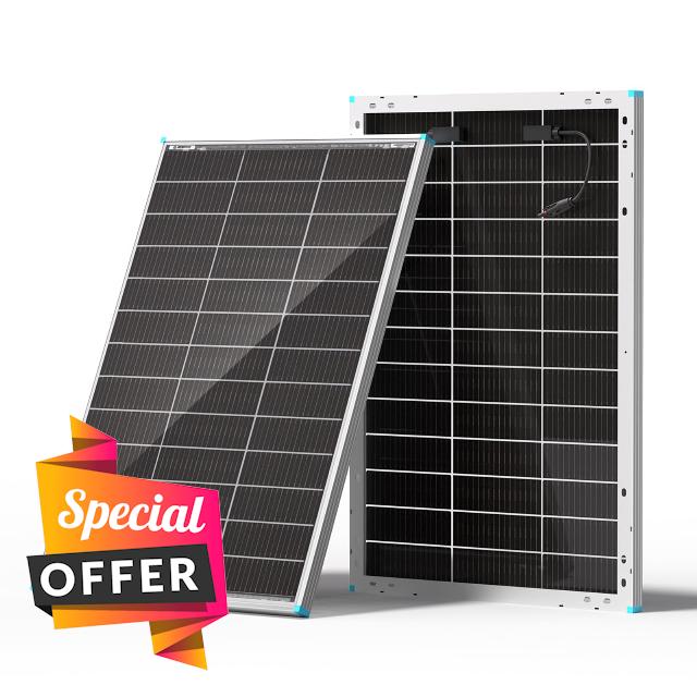 Renogy Bifacial Solar Panel 100W N-Type