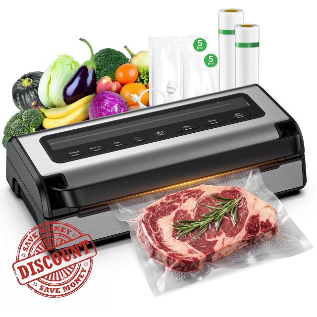 ROUUO Food Vacuum Sealer Machine
