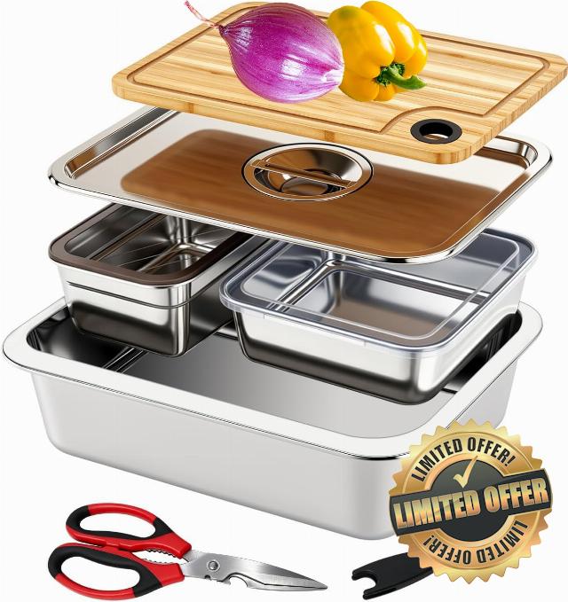 Grill Carry System - Grilling Prep and Carry System