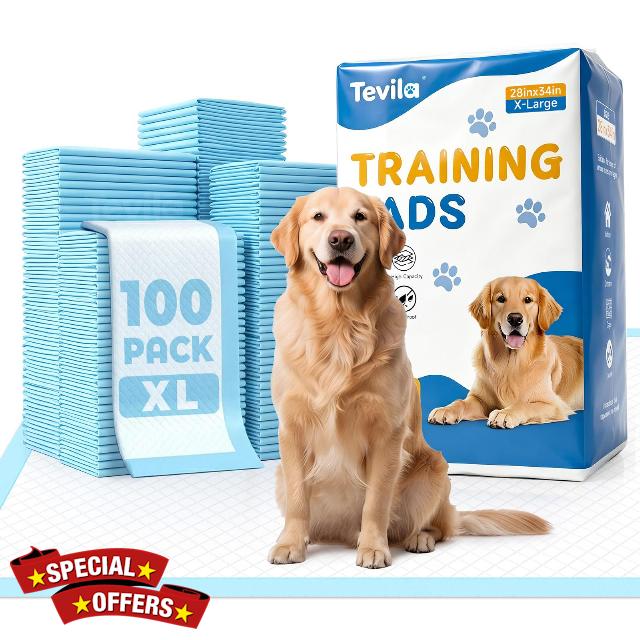 Extra Large Dog Pee Pads 100 Pack