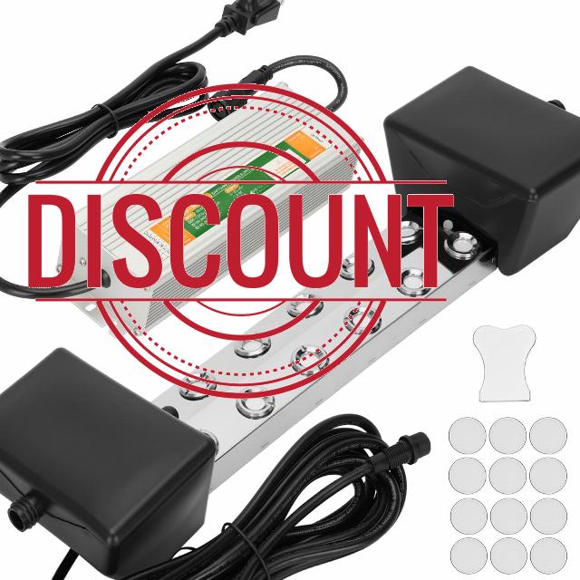 Ultrasonic Mist Maker 12 Head                                                          110V 400W Water Proof Ultrasonic Mister