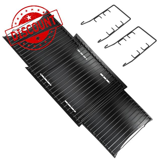 23.62" to 35.43" Adjustable Ash Pan for Charcoal Grill Chargriller 1224 1324 2121 2222 2123 Replacement Parts for Royal Gourmet