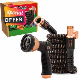 Pocket Hose Copper Bullet 25 FT Expandable Garden Hose