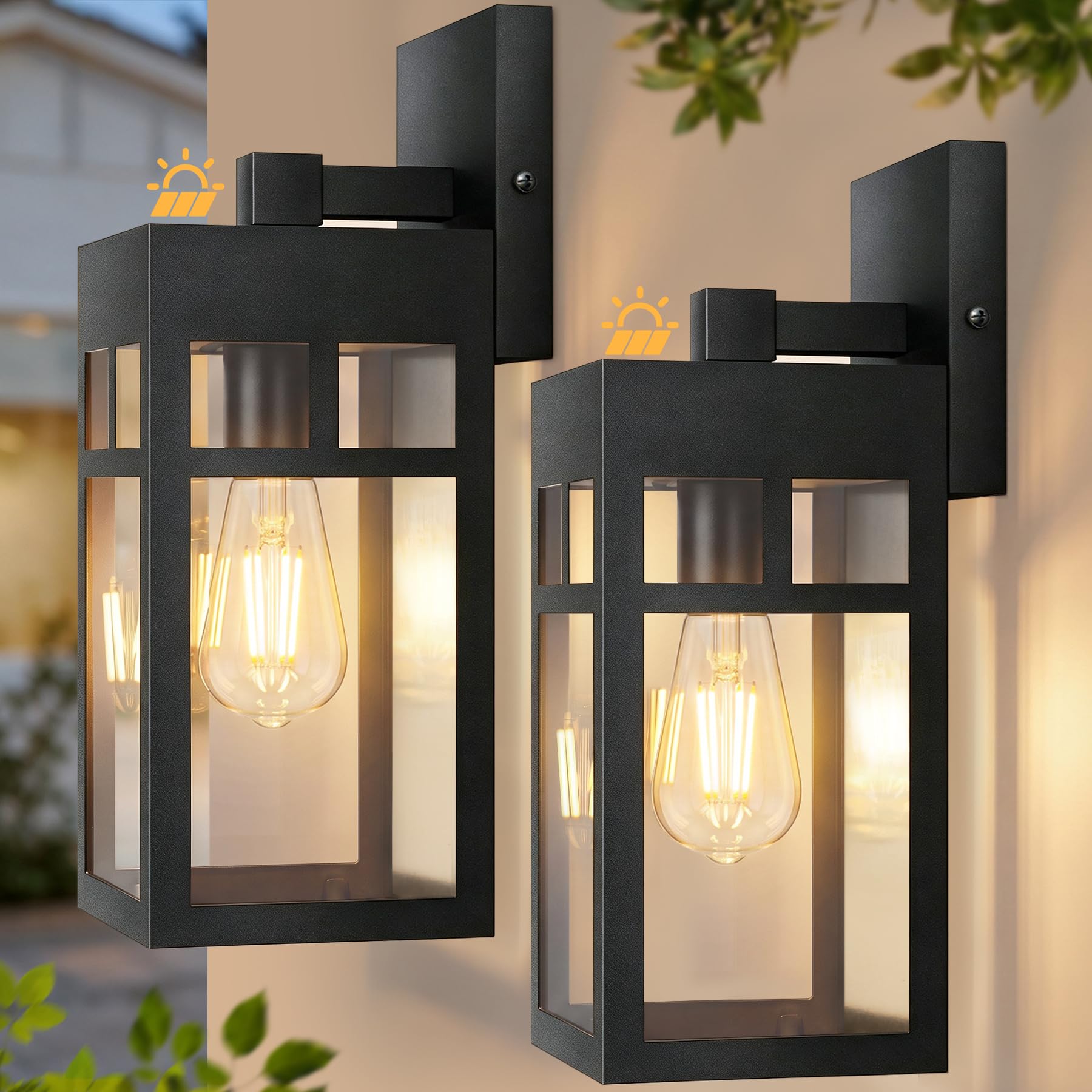 Wall Lamps for Patio Fence Front Doo