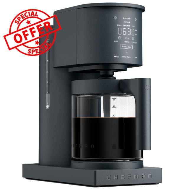 Chefman Caffeinator Programmable Drip Coffee Maker