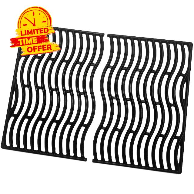 17-3/4" Waved Cooking Grates Replacement Parts for Napoleon Rogue 425 Series Gas Grill
