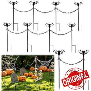 10 Pack Metal Halloween Fence for Outdoor Garden