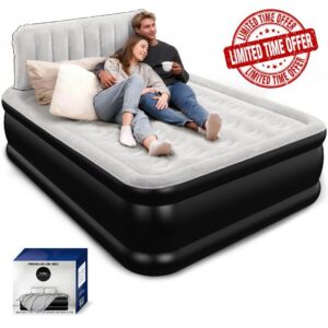 Queen Air Mattress with Headboard