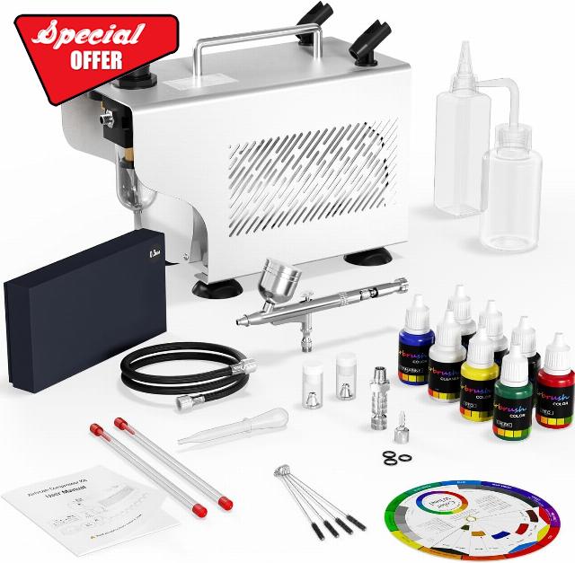 Airbrush Kit with Compressor