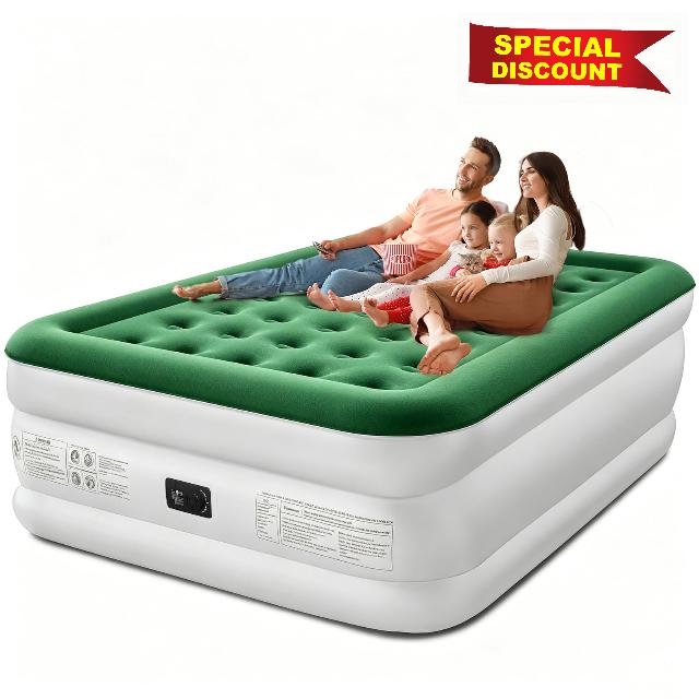 Queen Air Mattress with Built in Pump
