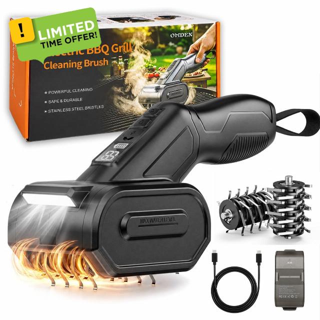 Electric Grill Brush Bristle-Free