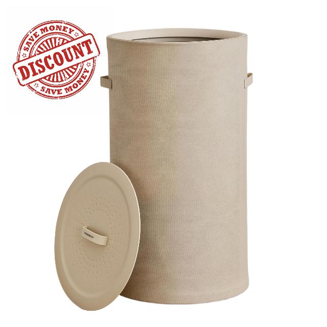 126L Laundry Basket with Lid