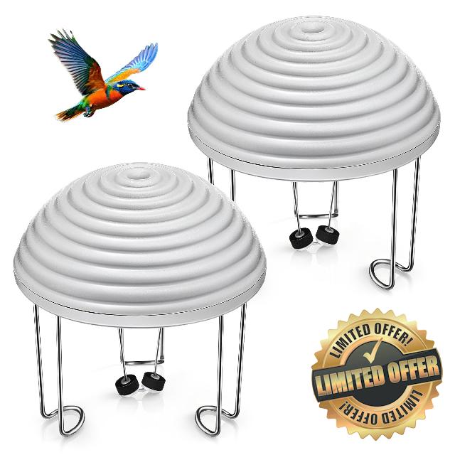 2 Pack Bird Bath Water Circulator