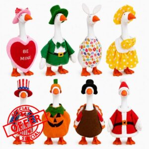 8 Pack Desk Goose Outfits 7 Inch