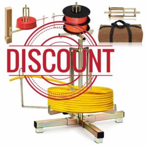 Foldable Wire Spool Rack