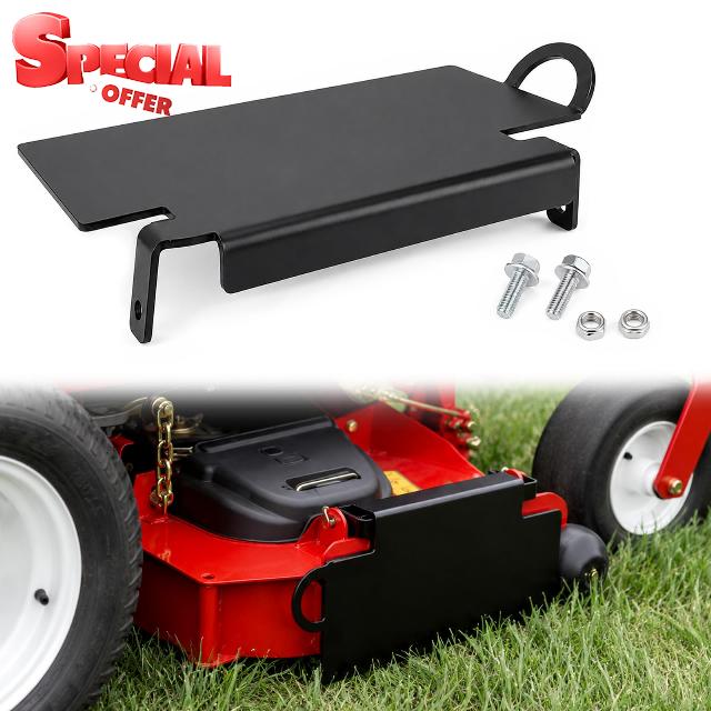 Mower Chute Blocker Plate