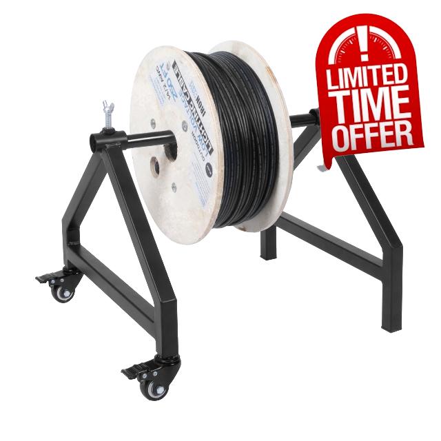 Iron Forge Cable Wire Spool Rack
