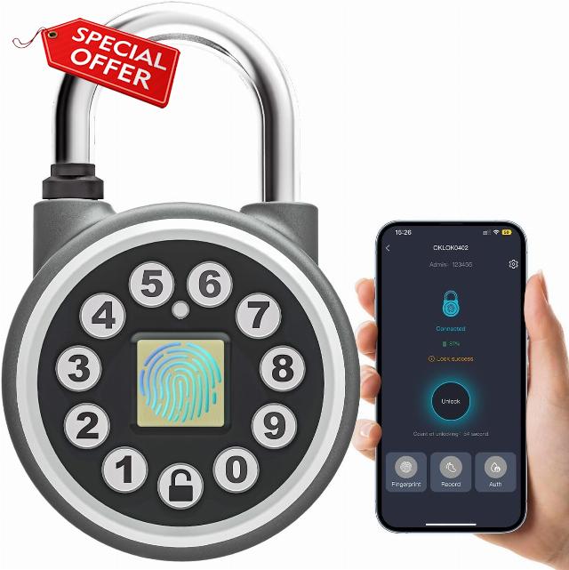 SFW Fingerprint Padlock