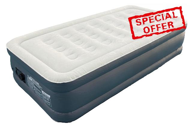 Twin Air Mattress with Built in Pump