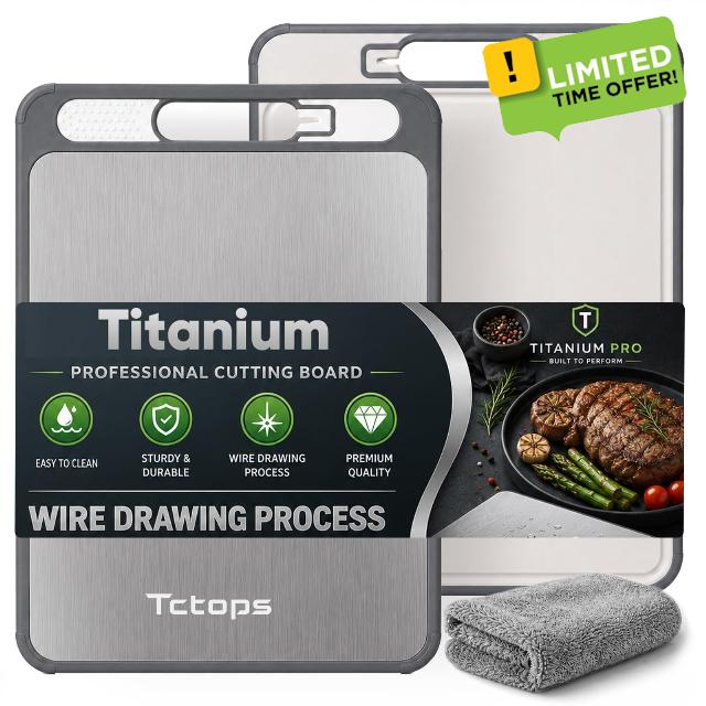Titanium Cutting Board for Kitchen