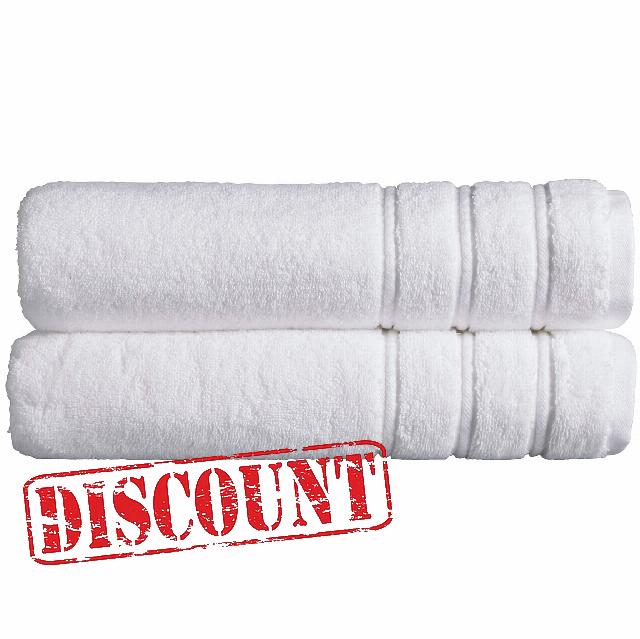 Christy Antalya Bath Sheets | Set of 2 | 100% Turkish Cotton | White