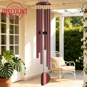 66" Large Wind Chimes for Outside Deep Tone