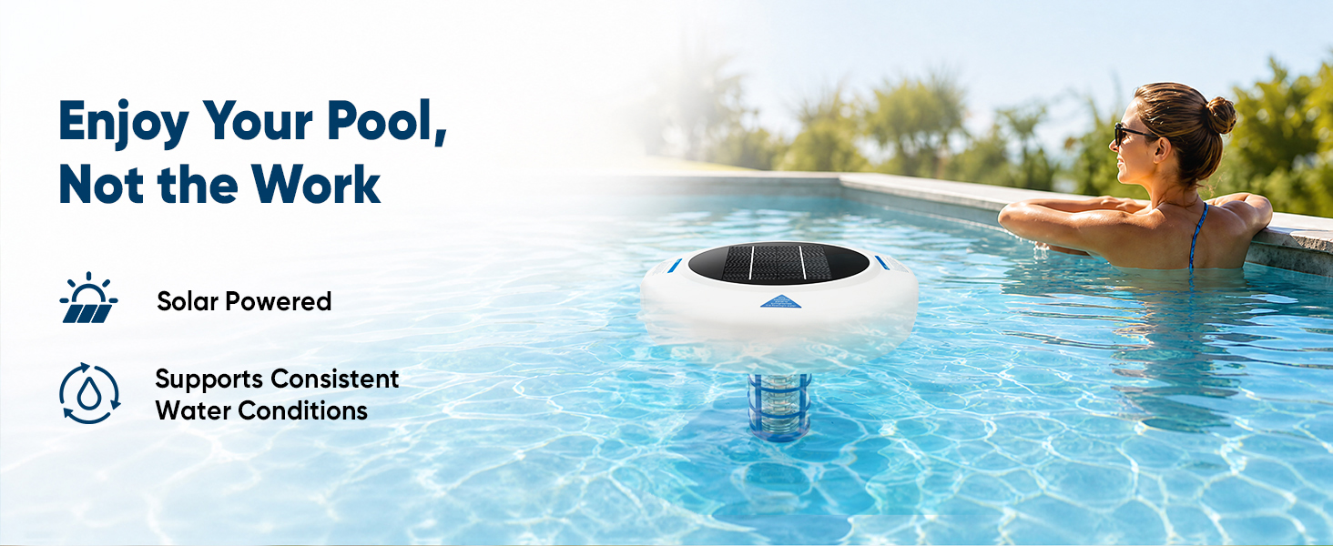 Enjoy your pool, not the work
