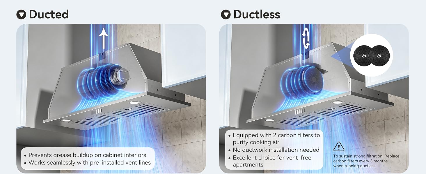 hermitlux insert range hoods