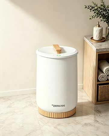 towel warmer bucket