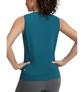 baleaf Women's Sleeveless Workout Tank Tops Stretch Soft Top Yoga Athletic Running Breathable Lig...